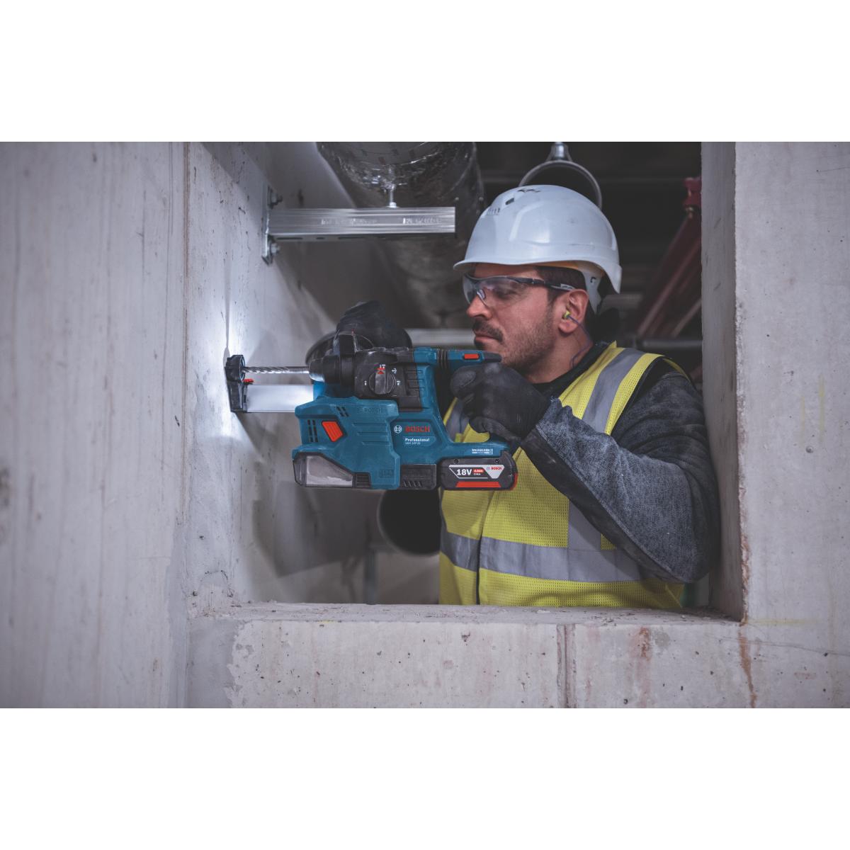 Bosch Absaughammer mit SDS plus GDE 18V-12