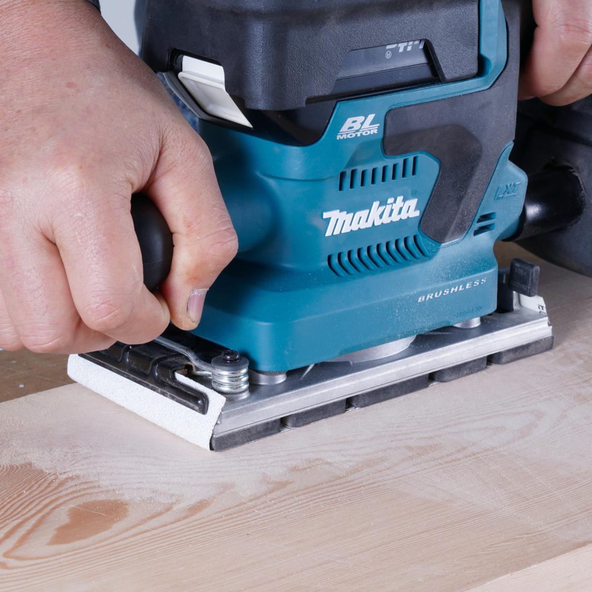 Makita Schleifpapier P80 93x228mm, Körnung ,ungelocht, 10 Stück
