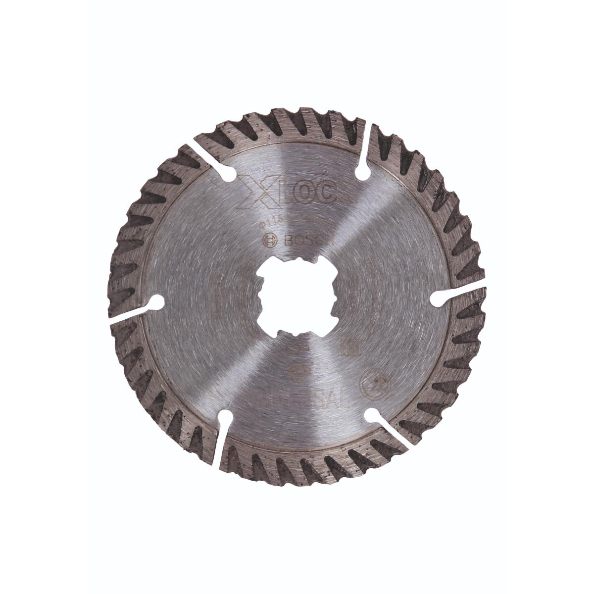 Bosch X-LOCK Trennscheibe Standard for Universal 22,23 x 1,6 x 10, 2-teilig