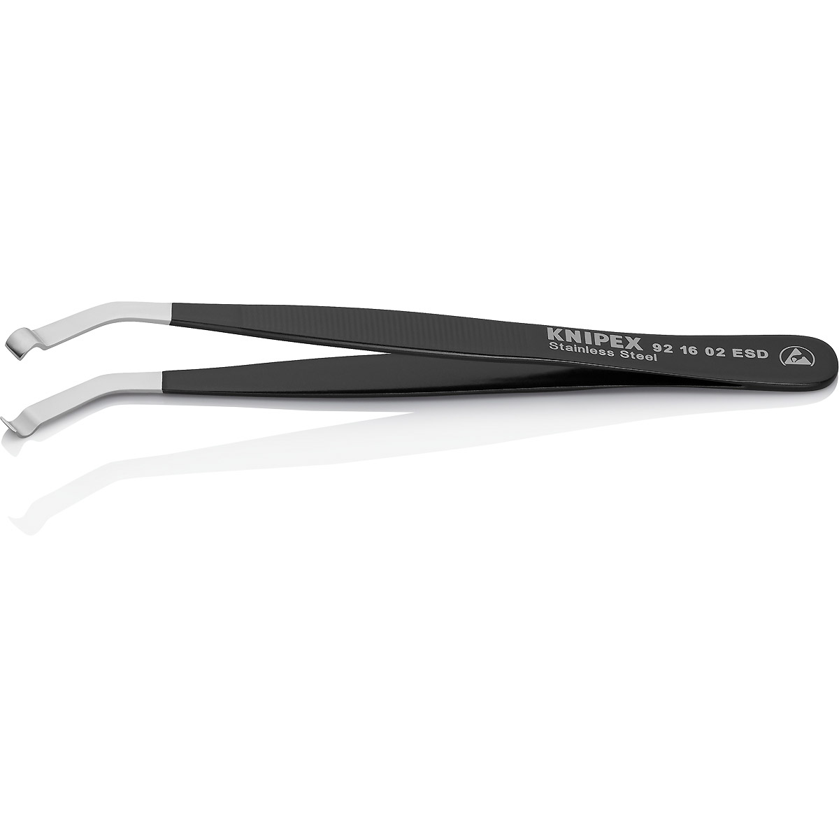 KNIPEX Positionierpinzette ESD Edelstahl