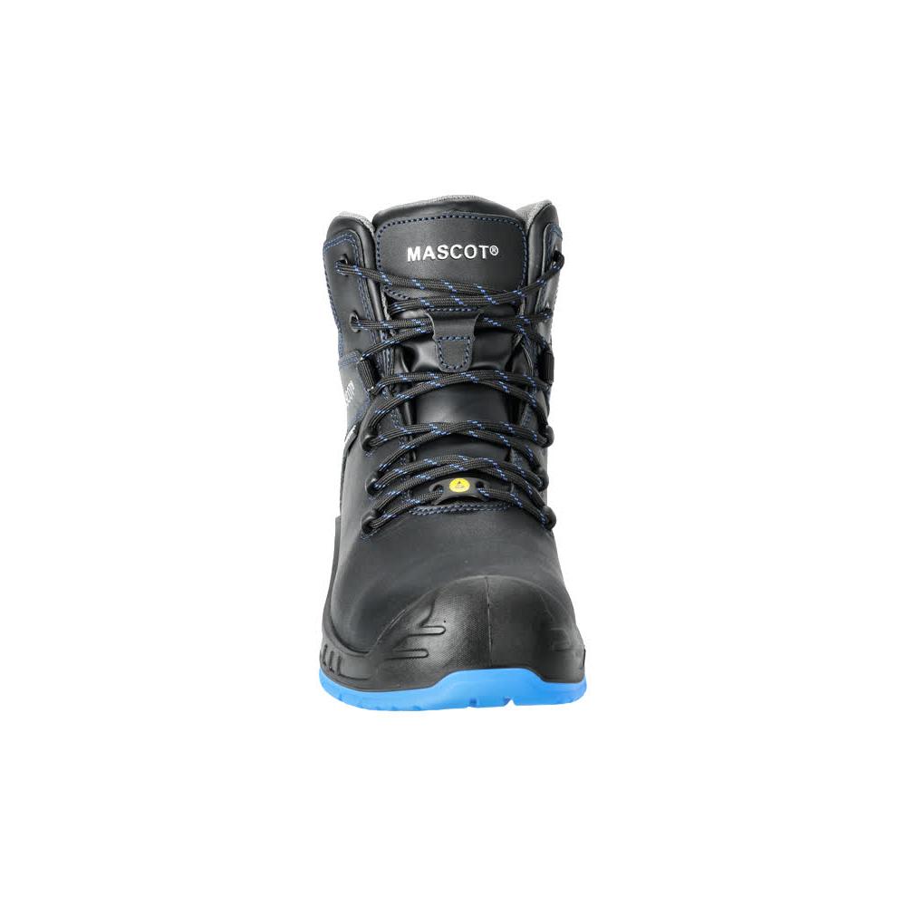 MASCOT Sicherheitsstiefel Schwarz/Kornblau S3
