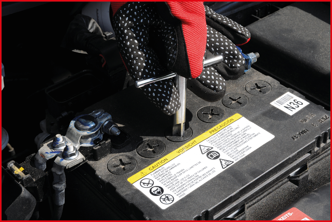 KS Tools Batteriestopfen-Dreher mit Knebel