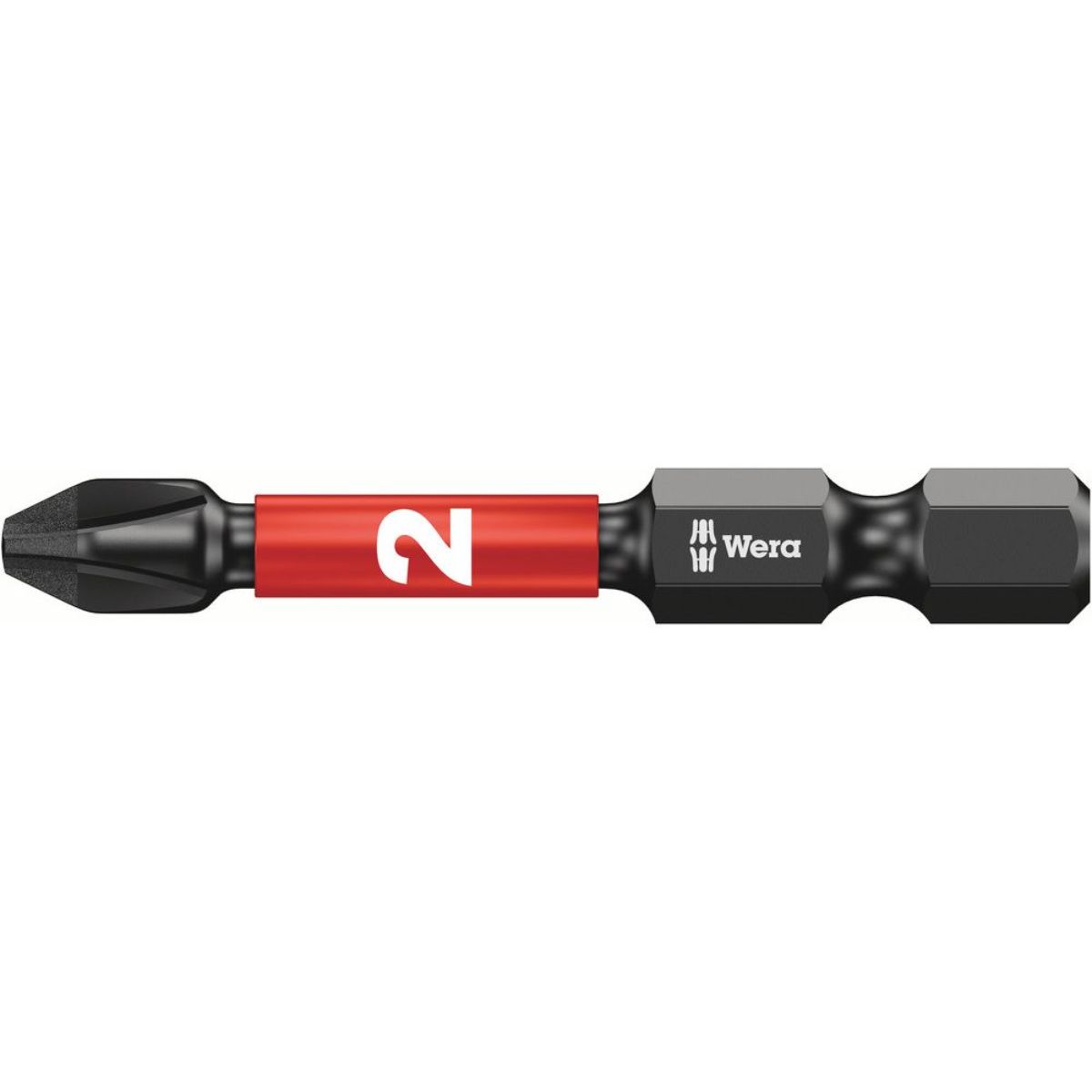 Wera 851/4 IMP DC PH DIY Impaktor PH Bits, PH 2 x 50 mm, 5-teilig