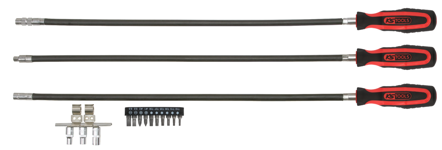 KS Tools ERGOTORQUEplus Schraubendreher-Satz, 16-tlg, XL