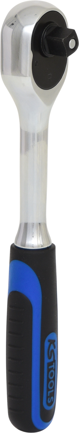 KS Tools 3/8" CHROMEplus Umschaltknarre, 72 Zahn, Kunststoffgriff