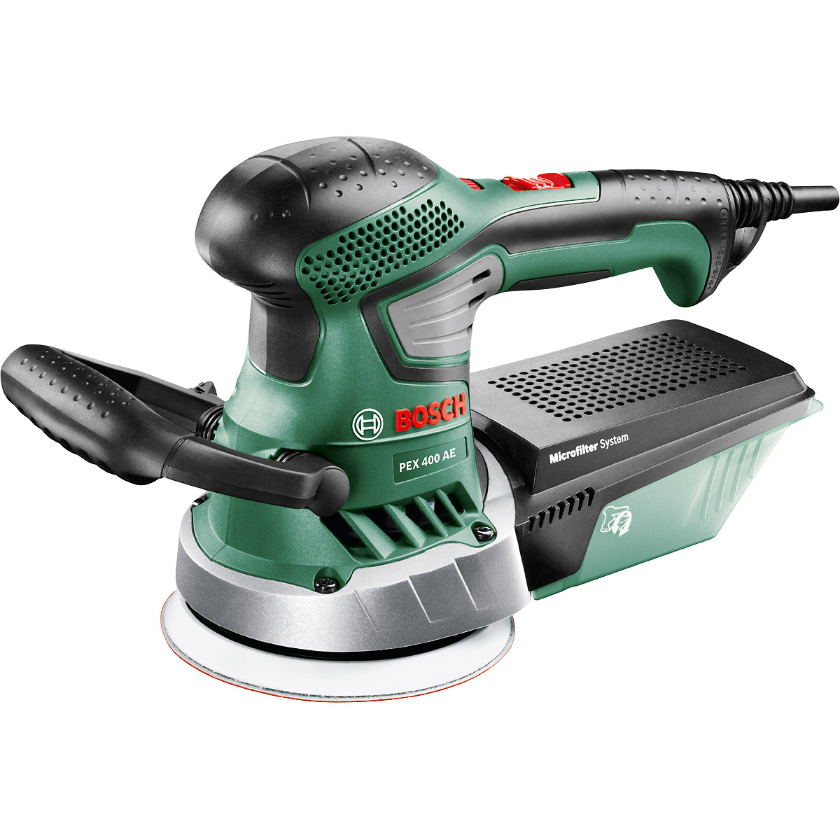 Bosch Exzenterschleifer PEX 400 AE, Paper Assistant
