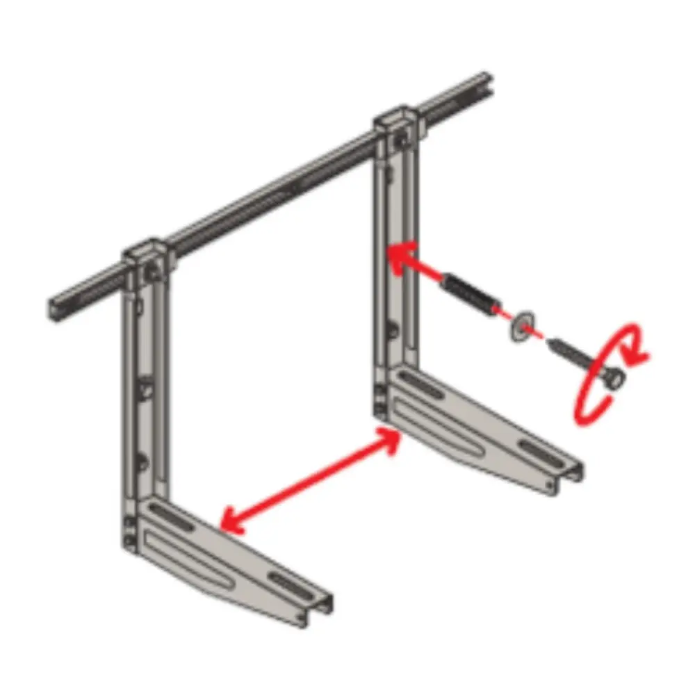 Fischer Klimagerätebefestiger Klima Easy Klik