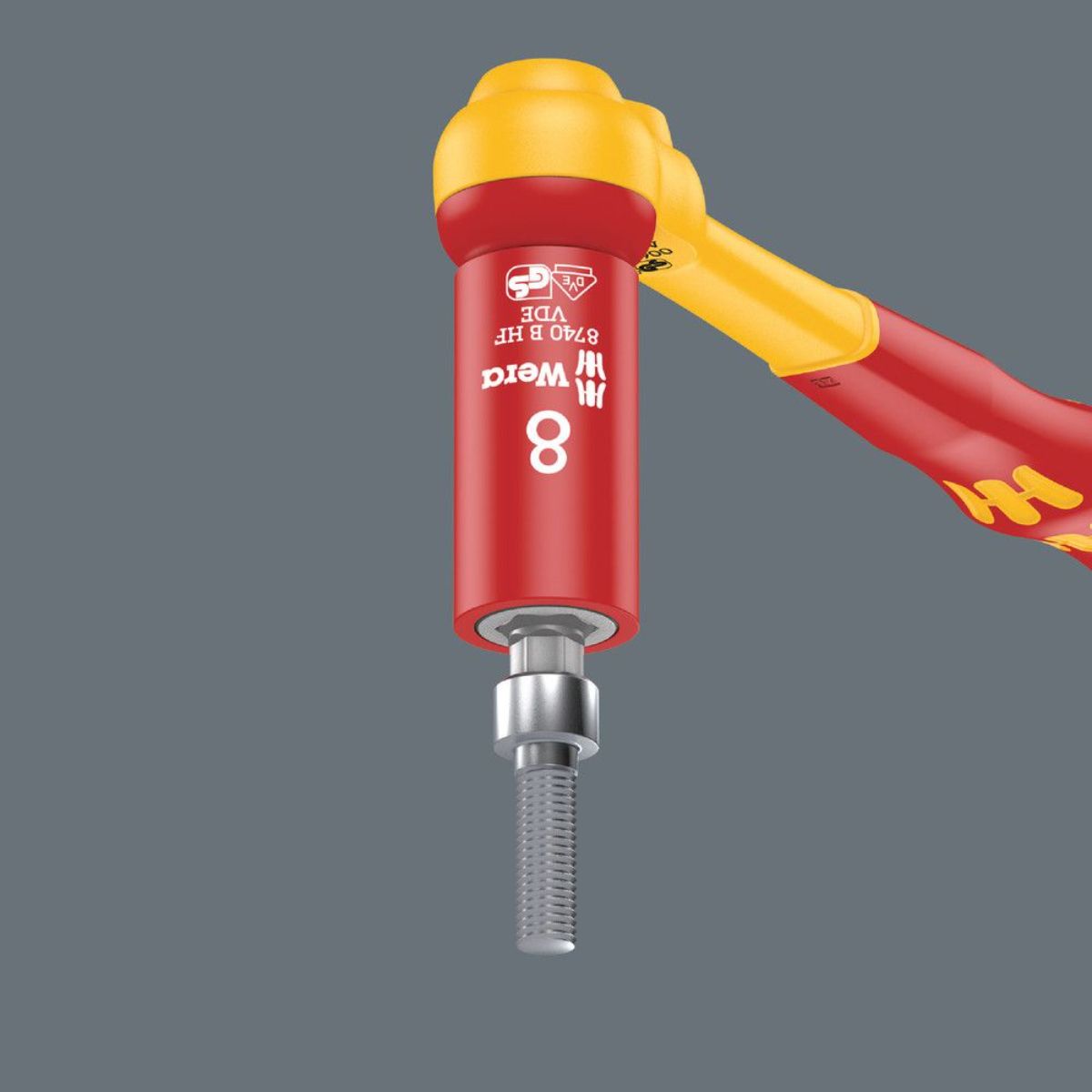 Wera Belt B VDE 1 Zyklop Bitnuss-Satz TORX / Innensechskant, isoliert, 3/8"-Antrieb, 11-tlg