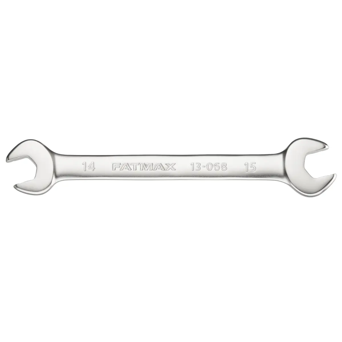 STANLEY FATMAX Doppelmaulschlüssel 14x15mm, 15° gekröpft, mit Anti-Rutsch Design