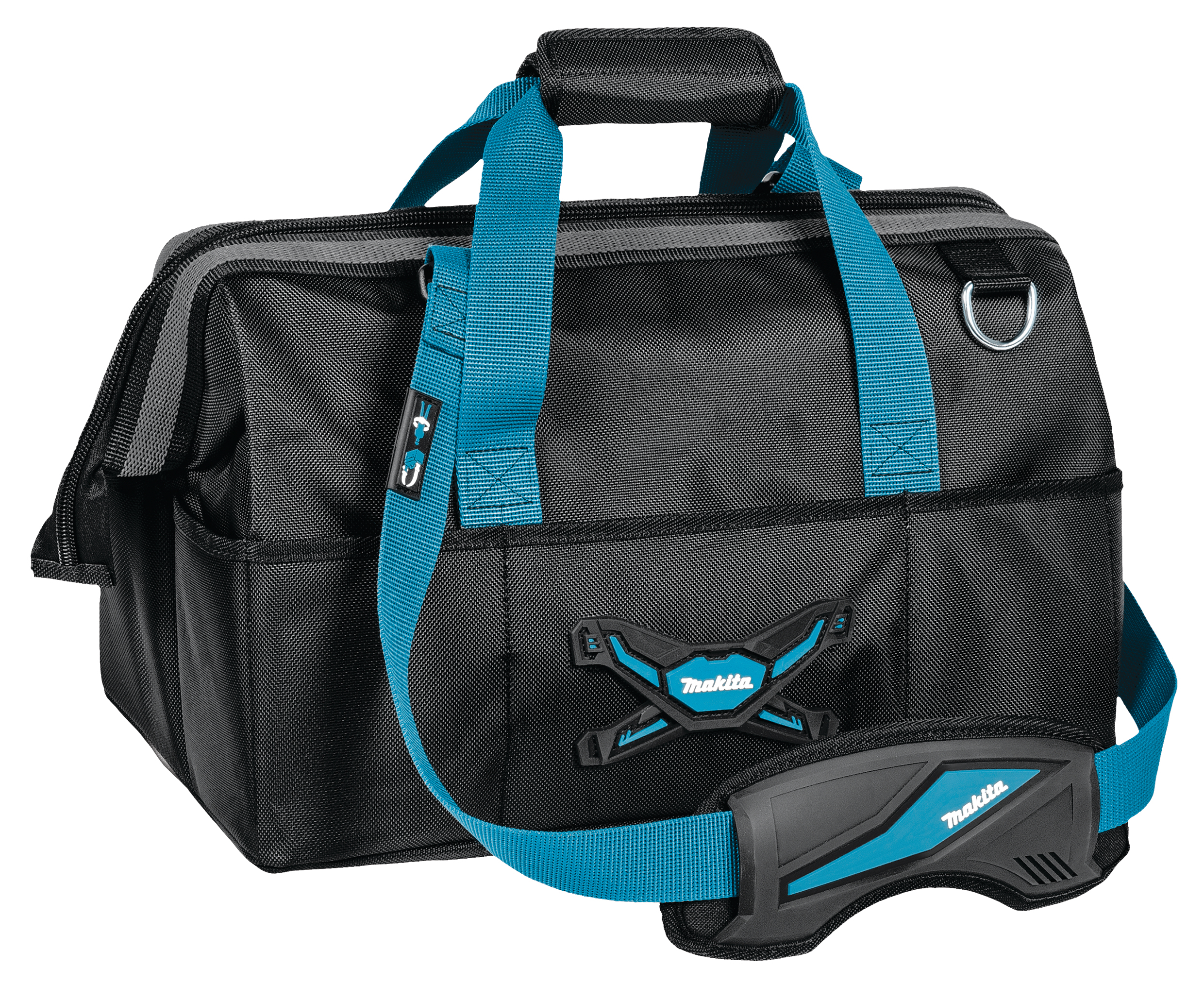 Makita Werkzeugtasche weite Öffnung 26 l, 440x240x250 mm - 1,67 kg - 25,8l - E-05468