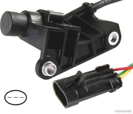 HERTH&BUSS Sensor, Nockenwellenposition, 3 pol, 520 Ohm