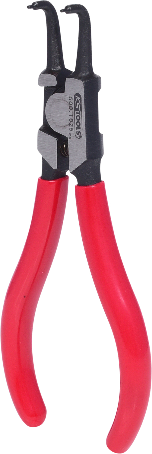 KS Tools Sicherungszange für Außensicherungsringe, abgewinkelt