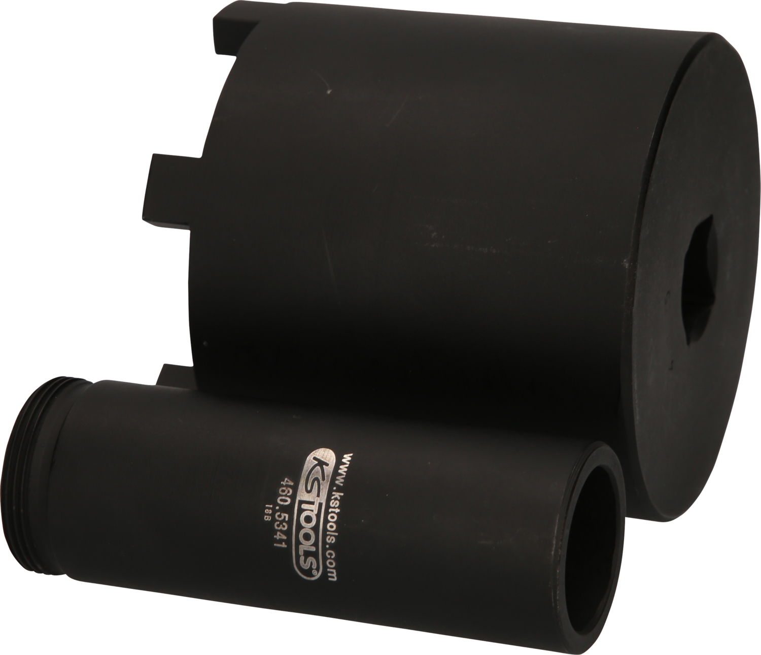 KS Tools Nutmuttern-Schlüssel-Satz mit Führungsrohr für MAN, Ø 76,5 mm , 2-tlg