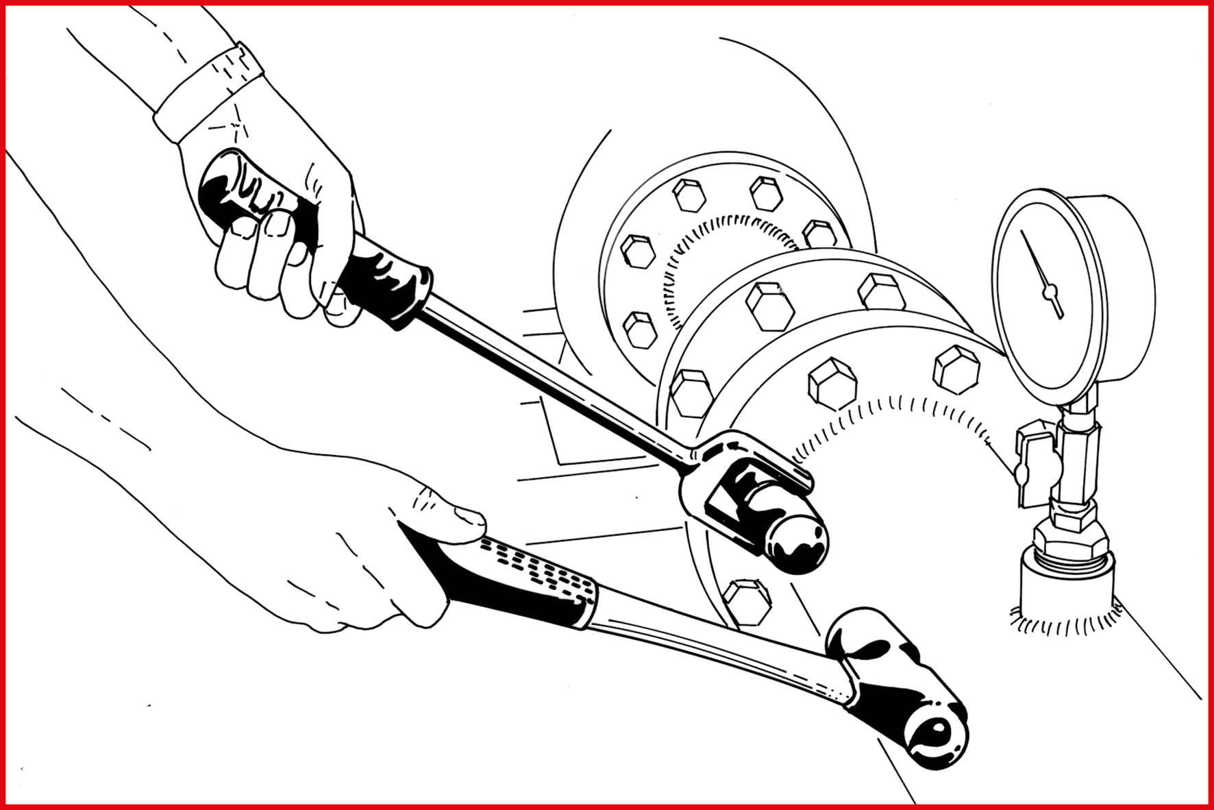 KS Tools 1/2" Hand-Schlagschrauber, 475mm