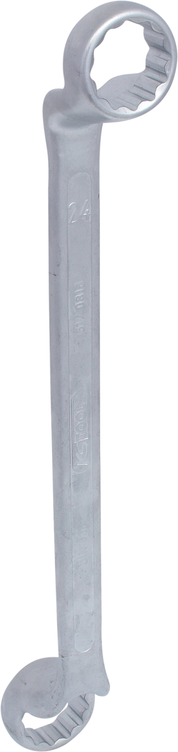 KS TOOLS Doppel-Ringschlüssel, gekröpft