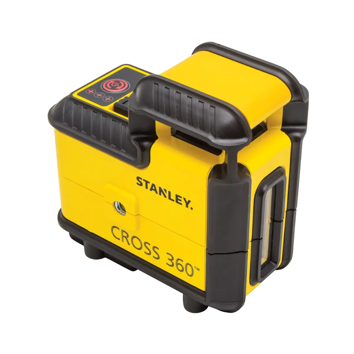 STANLEY Kompakter Linienlaser mit roter Diode, einer 360° horizontalen Linie und einer zusätzlichen vertikalen Linie