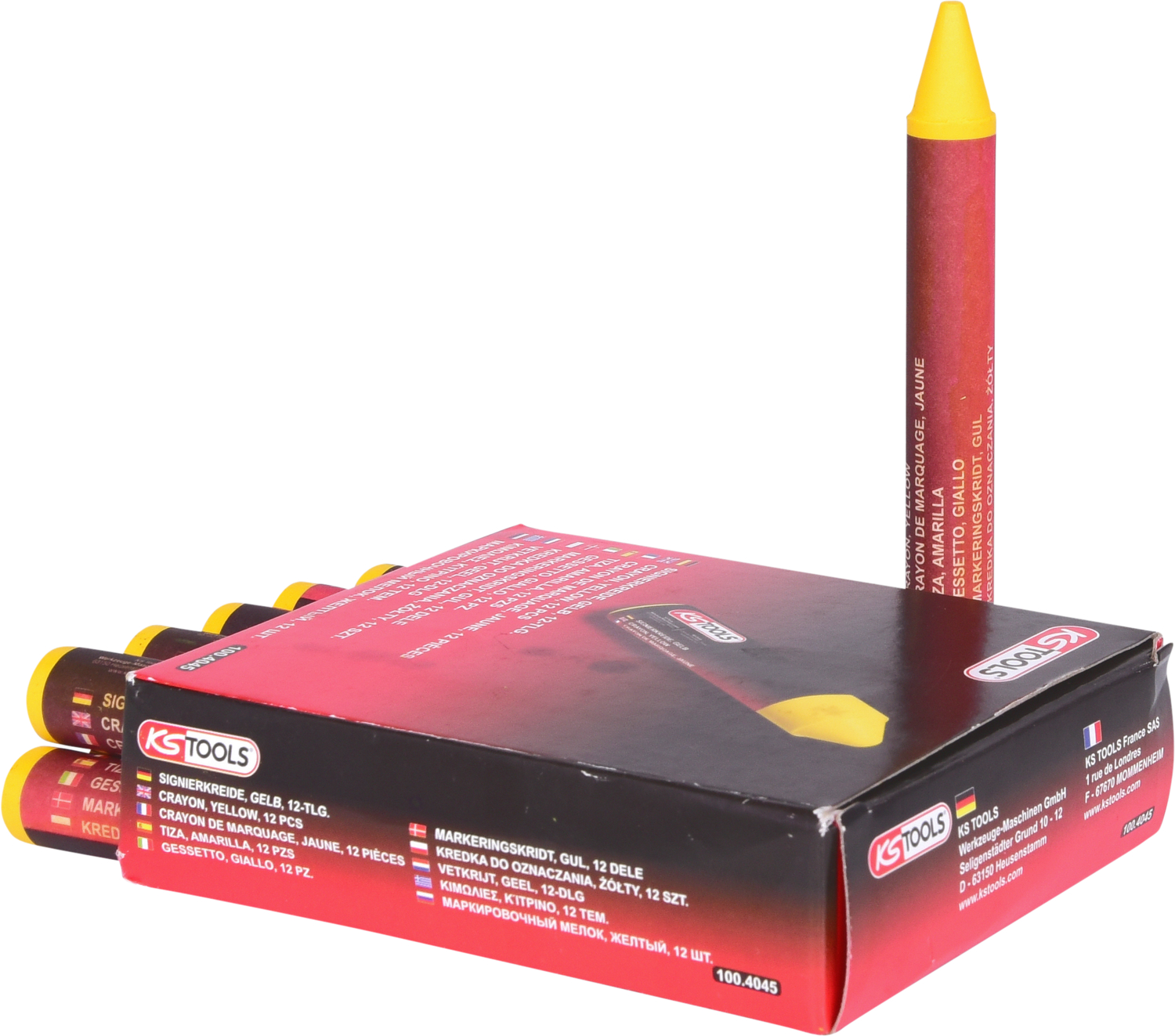 KS Tools Signierkreide, 12er Pack