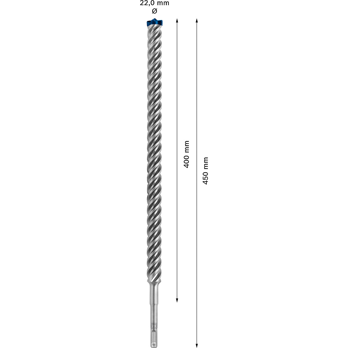 Bosch EXPERT SDS plus-7X Hammerbohrer, für Bohrhämmer ø 22 mm