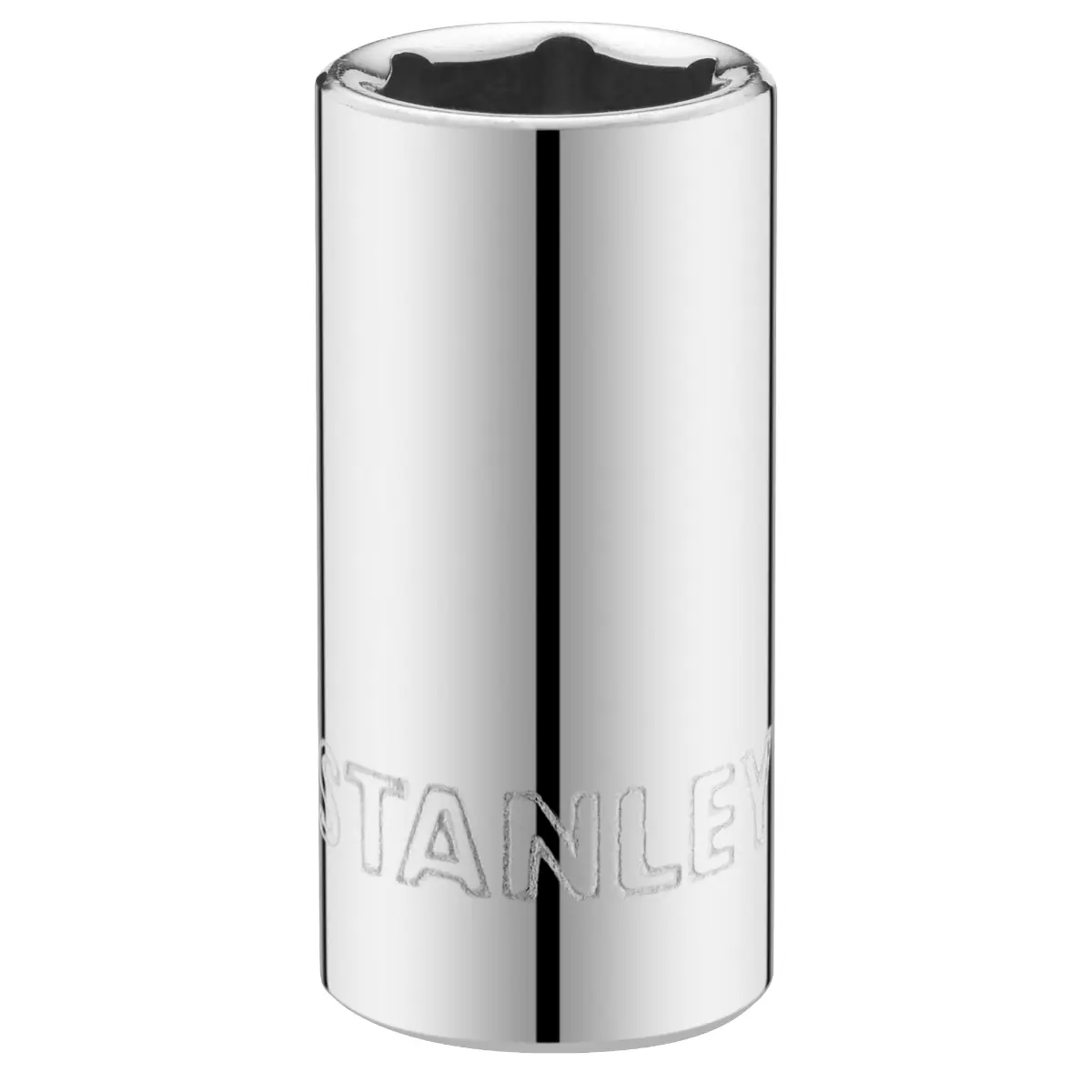 STANLEY 1/4 Zoll 6-Kant Stecknuss 8 mm mit MaxiDrive-Profil