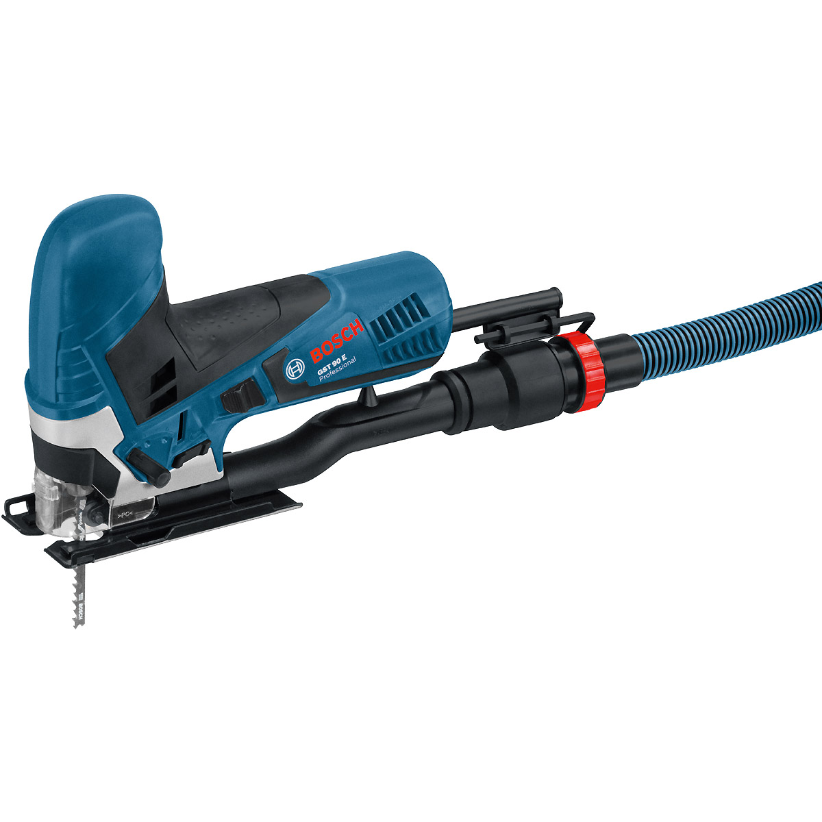 Bosch Stichsäge GST 90 E mit 1 x Stichsägeblatt T 144 D, in Handwerkerkoffer