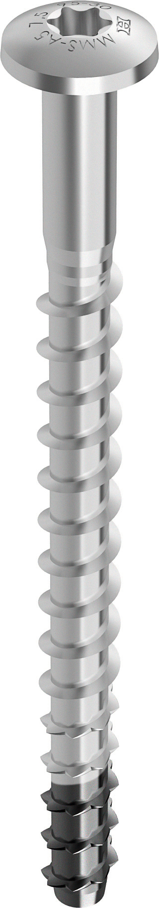 HECO MULTI-MONTI F A5, Rundkopf, T-Drive, 7,5mm, 50 Stück