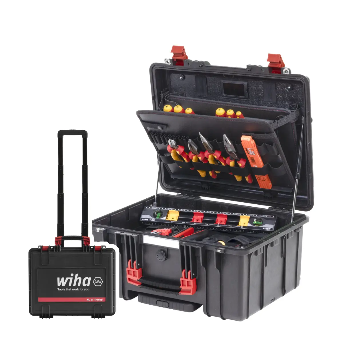 Wiha Werkzeugkoffer XL 2 Trolley electric 60-teilges Set