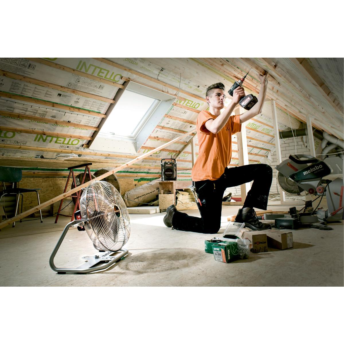 Metabo Akku-Ventilator AV 18 - Karton