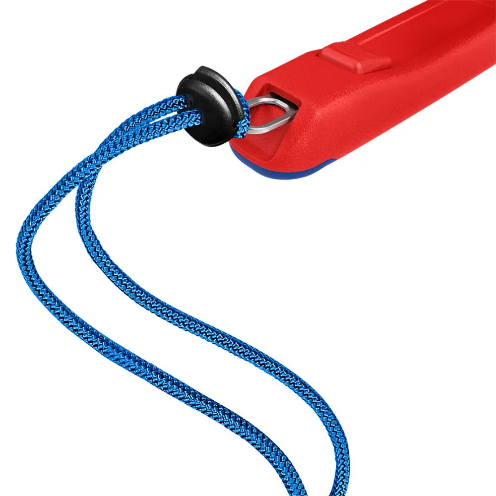 KNIPEX TetheredTool Clips rot (10 Stück) 30 mm