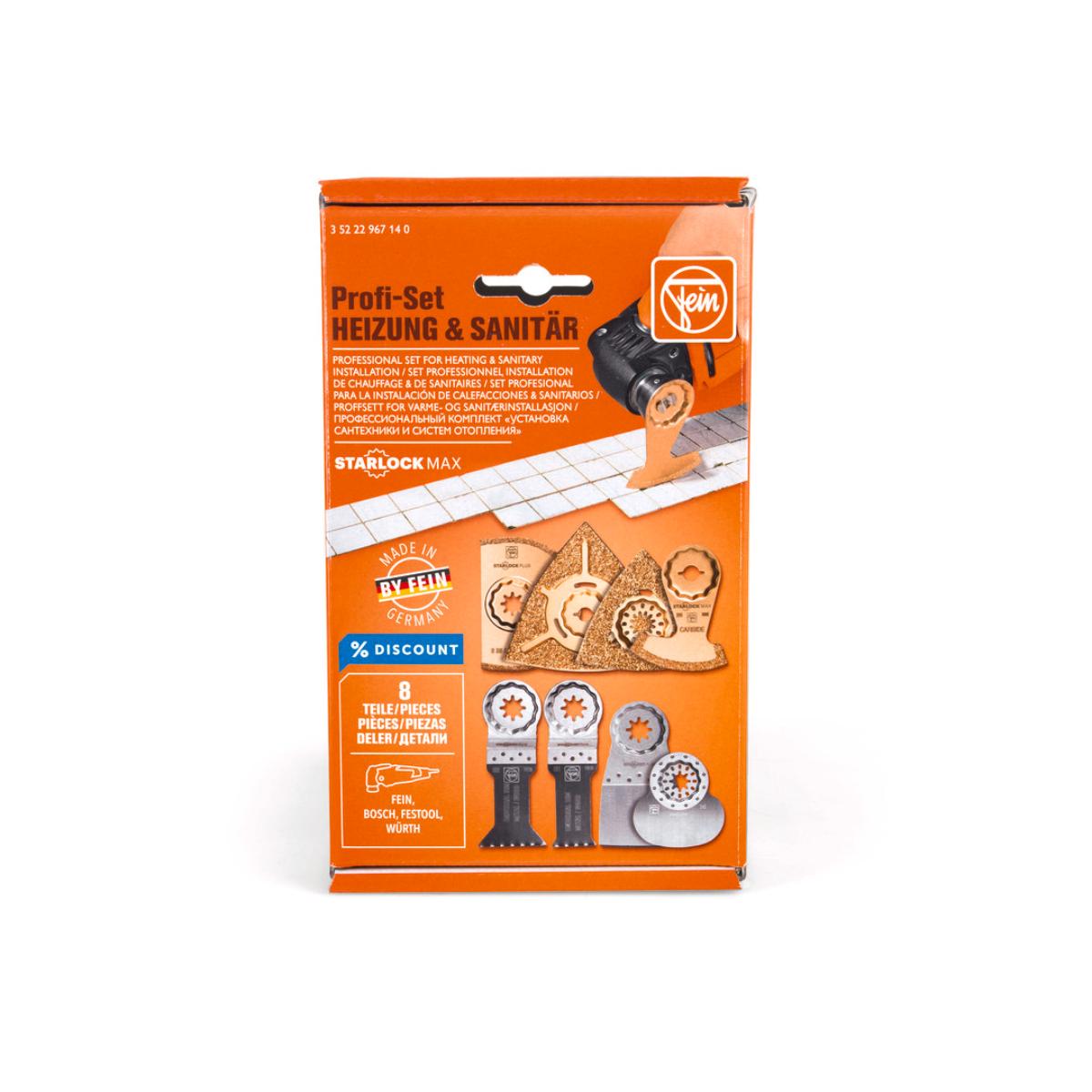 Fein Profi-Set StarlockMax HEIZUNG / SANITÄR - SLM