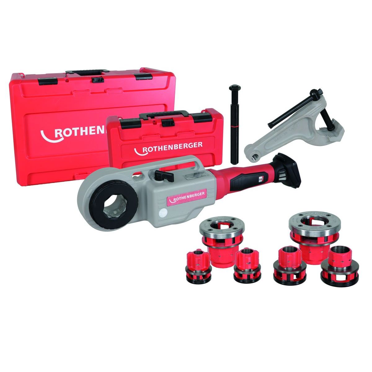 Rothenberger SUPERTRONIC 2000 E Akku-Gewindeschneidmaschine, ohne Akku, ohne Ladegerät