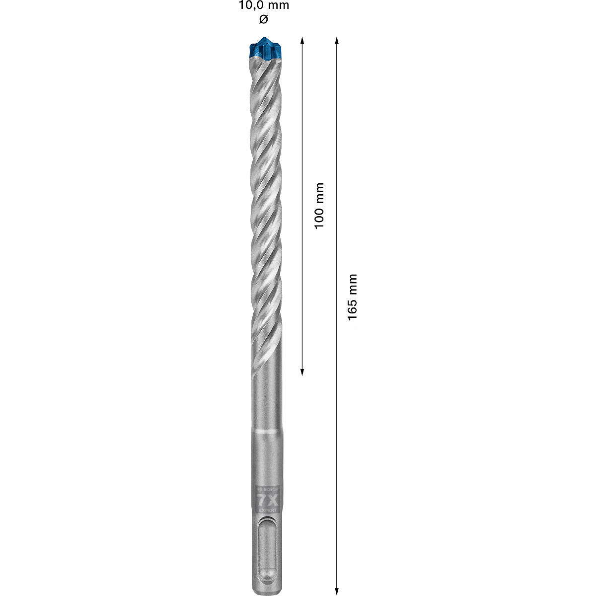Bosch EXPERT SDS plus-7X Hammerbohrer, für Bohrhämmer ø 10 mm