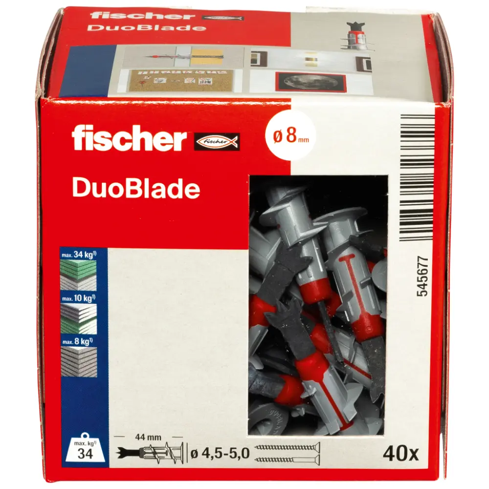 Fischer Gipskartondübel DuoBlade