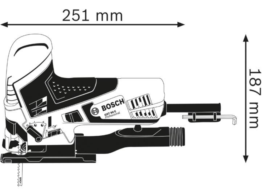 Bosch Stichsäge GST 90 BE