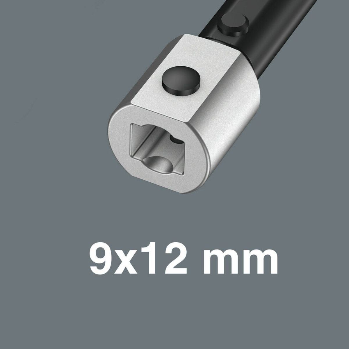 Wera 7774/2 Einsteckwerkzeug Bitadapter 5/16", 9x12 mm
