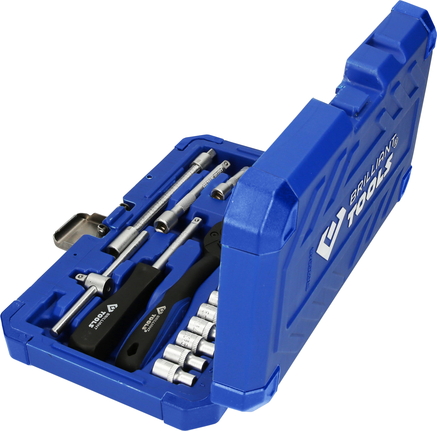 Brilliant Tools 1/4" Steckschlüssel-Satz, 46-tlg - BT020046