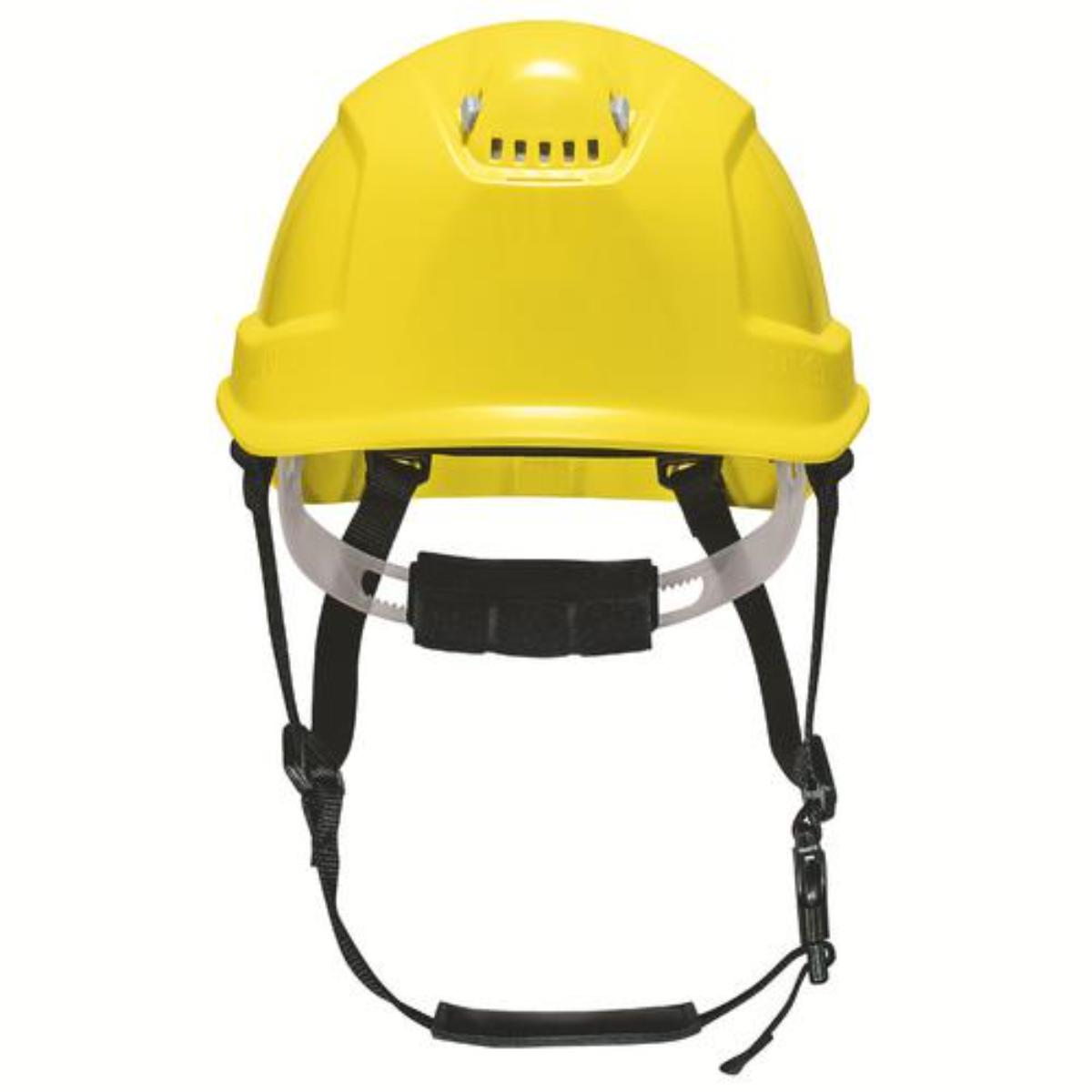 uvex pheos S-KR Schutzhelm mit Kinnriemen (metallfrei) - OHNE Schutzbrille - mit Lüftung - mit Drehr