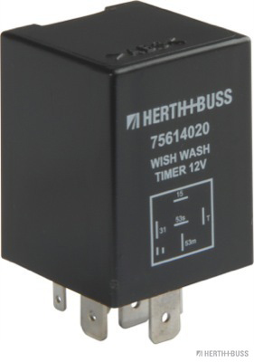 HERTH&BUSS Relais, Wisch-Wasch-Intervall, 10 A, 6 pins