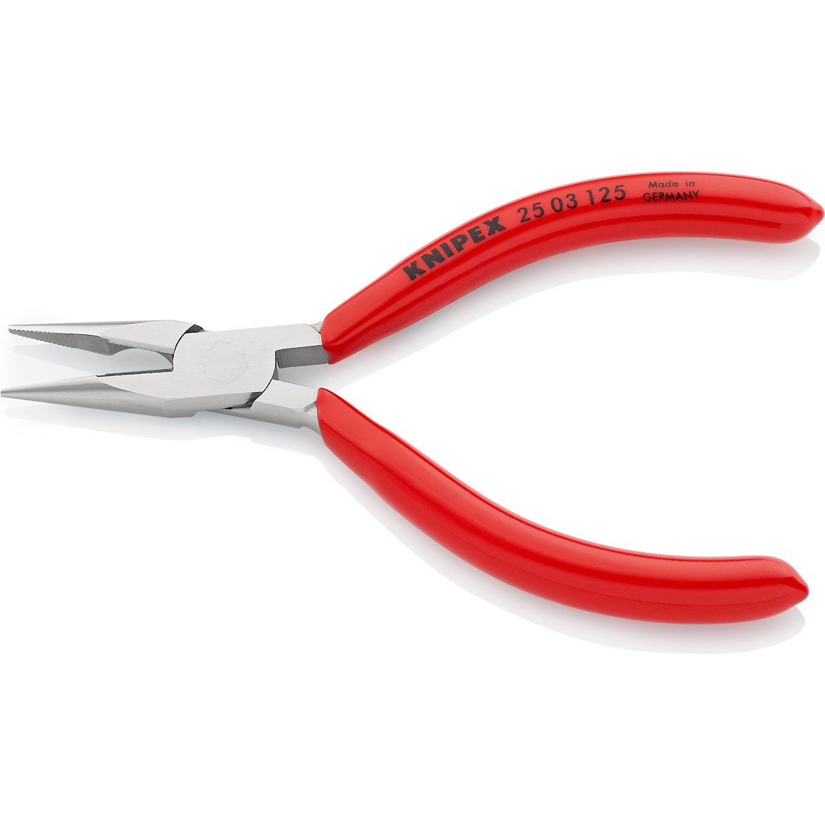 KNIPEX Flachrundzange mit Schneide (Radiozange)
