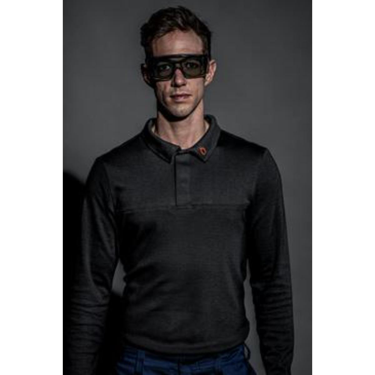 uvex Überbrille super f OTG Infrarotschutz 1,7 schwarz, rot