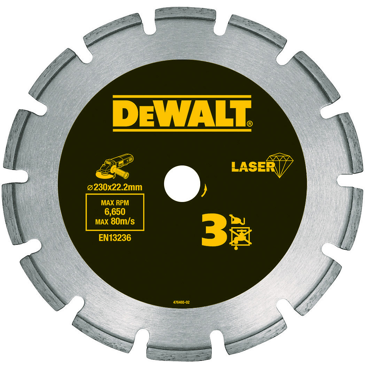 DEWALT Diamanttrennscheibe LaserHP3 230mm