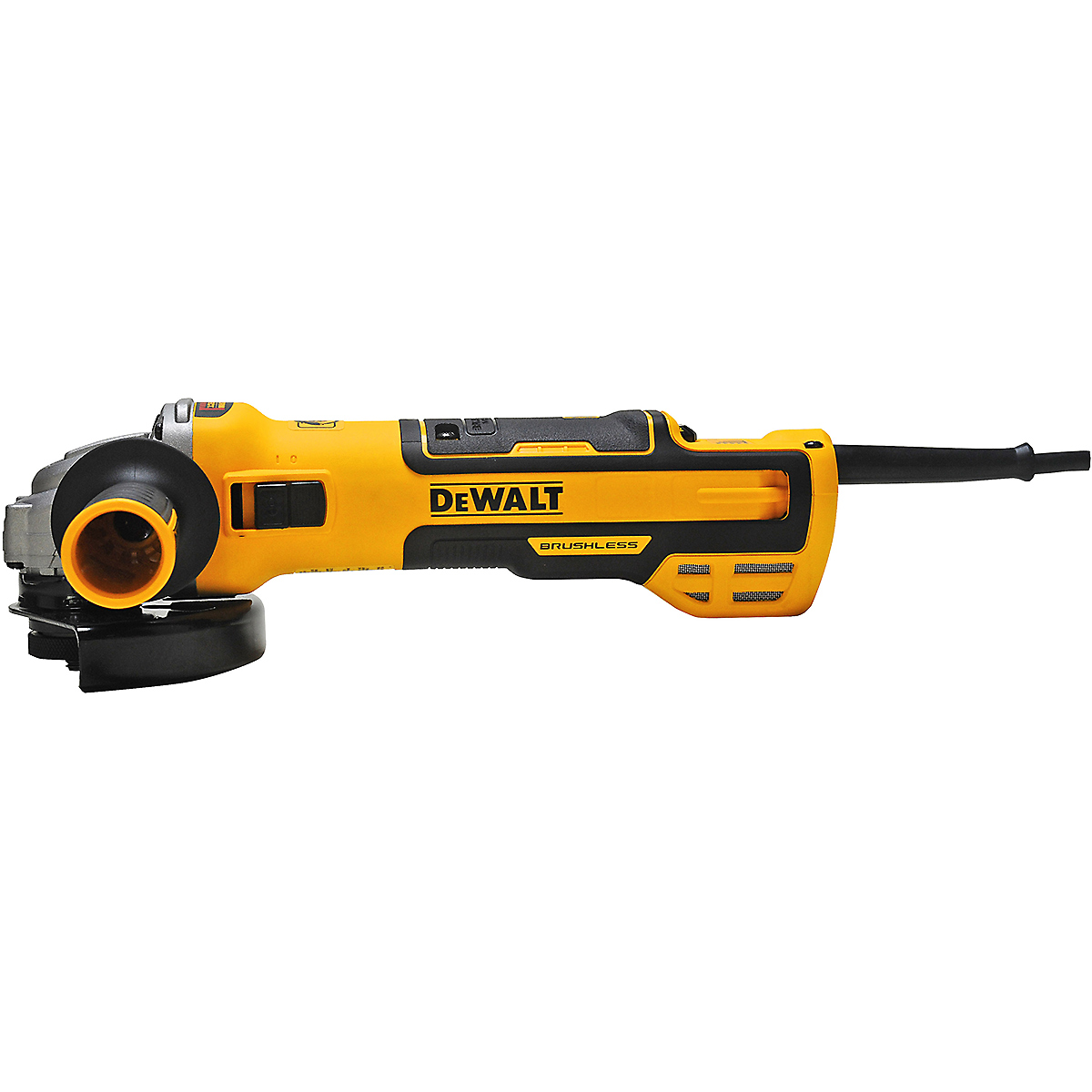 DEWALT Winkelschleifer 125mm 1700 Watt bürstenlos mit Drehzahlelektronik INOX