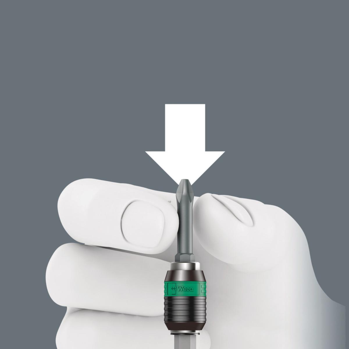 Wera 844/7 Gewindebohrer-Bit-Satz, 8-teiliges Set