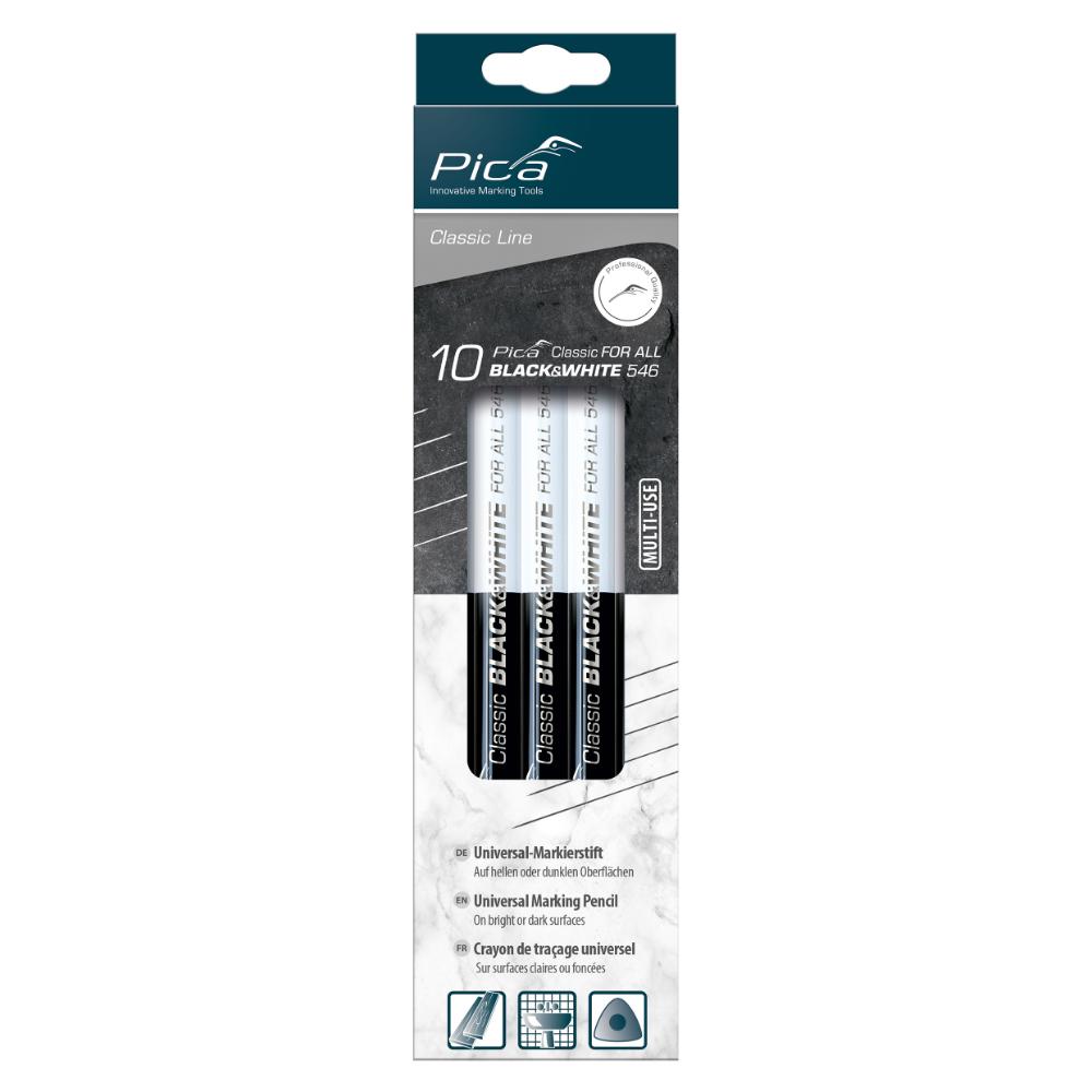 Pica Classic Universalstift FOR ALL "Black&White", 23cm