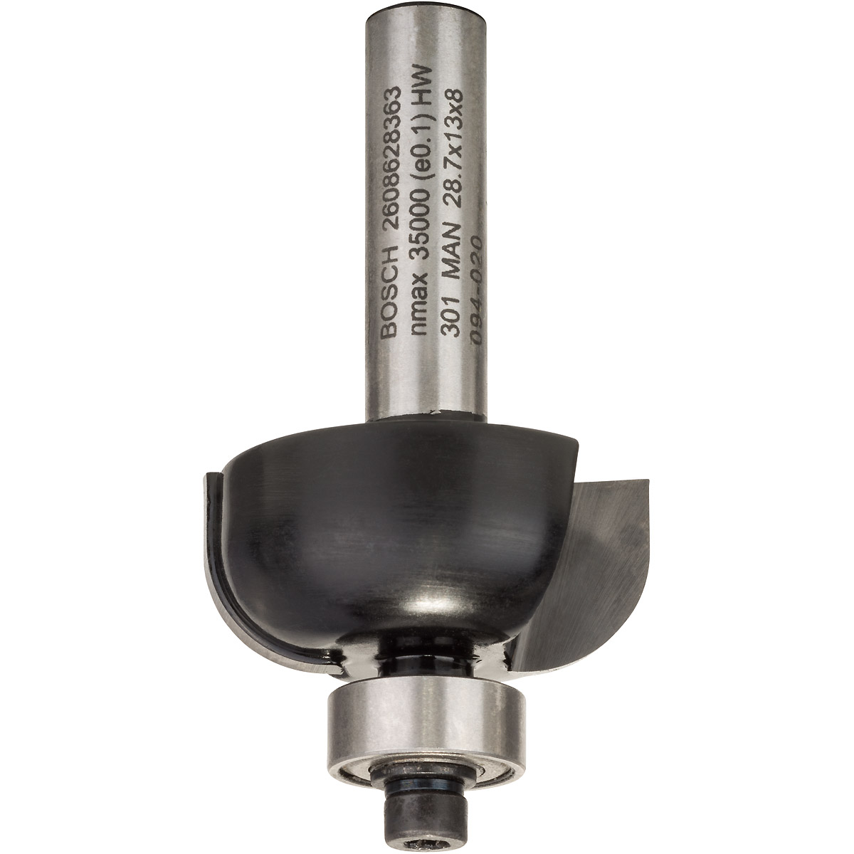 Bosch PRO Hohlkehlenfräser, Standard for Wood