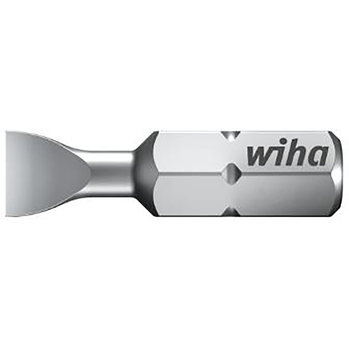 Wiha Bit Standard 25 mm Schlitz 1/4 zoll C6,3
