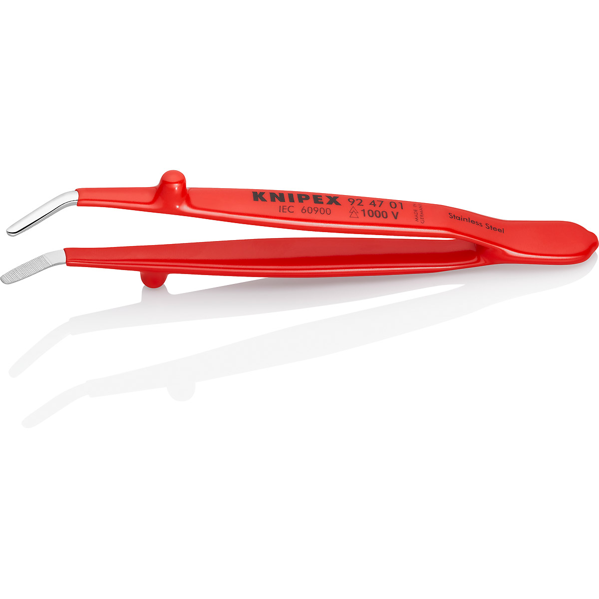 KNIPEX Universalpinzette isoliert 142 mm Glatt