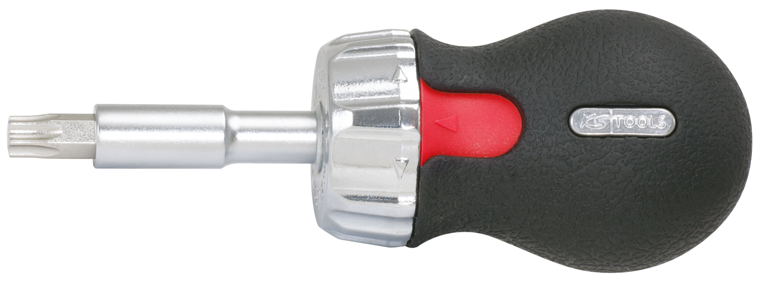 KS Tools 1/4" Mini-Ratschen-Schraubendreher, 95mm