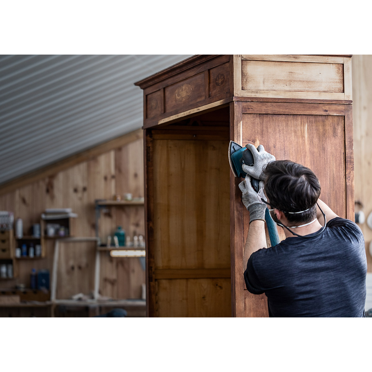 Bosch EXPERT M480 Schleifnetzrolle, Rollenlänge 5m, G 80