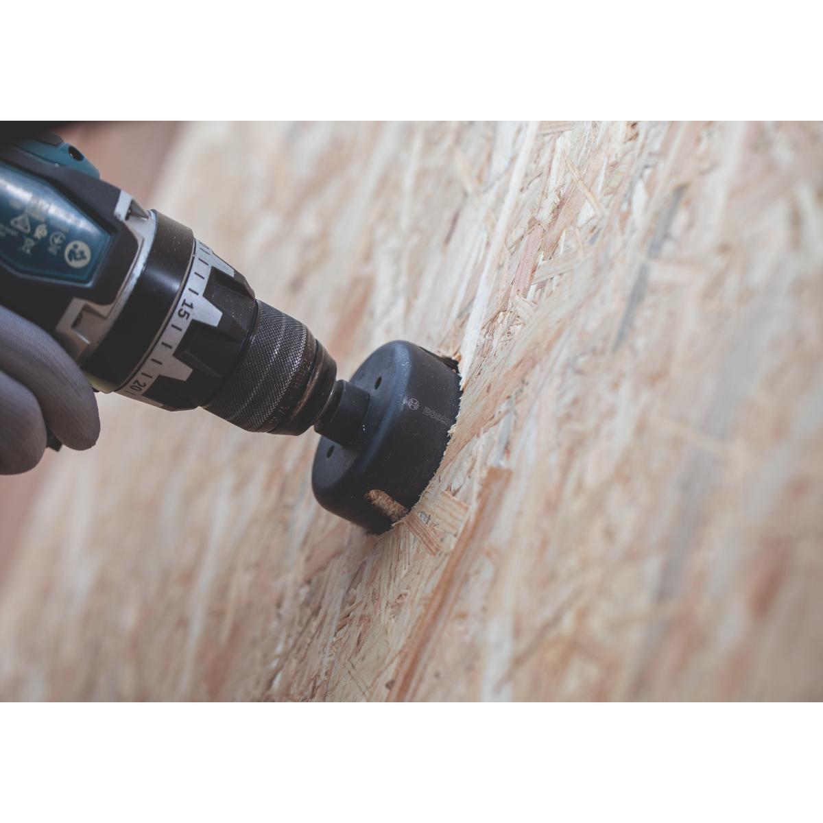 Bosch Wood and Drywall Lochsäge mit Aufsteckhalter, 54 x 27 mm