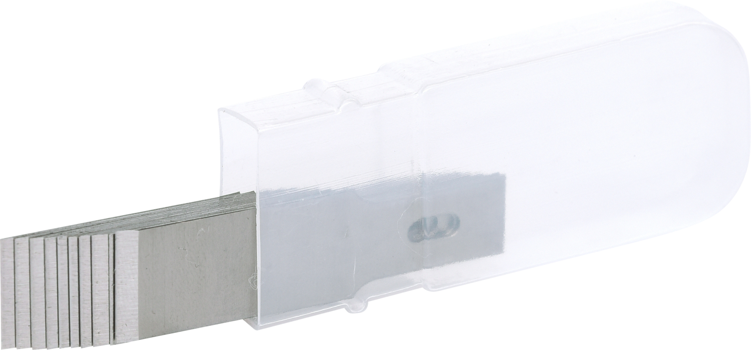 KS Tools Ersatzklingen, gerade, 12mm, 10er Pack